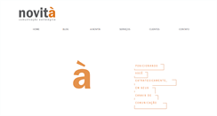 Desktop Screenshot of novitacom.com.br